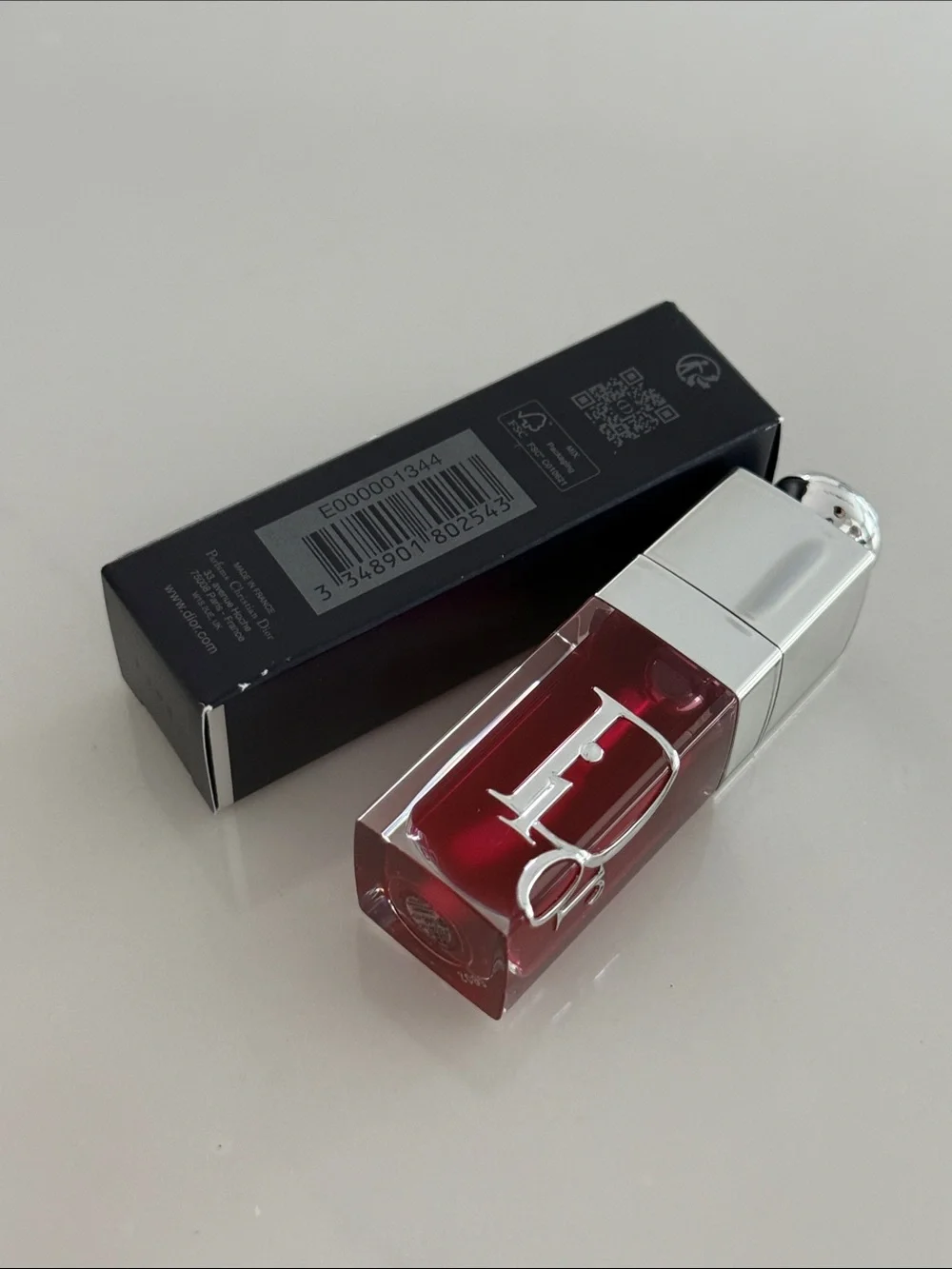 Dior Addict Lip Glow Oil Lipgloss - 046 Cranberry Juicy (Red)